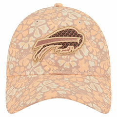 Buffalo Bills New Era Women's Floral 9TWENTY Adjustable Hat Tan - NFL