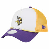 Minnesota Vikings New Era Women's Friendship Bracelet 9FORTY Adjustable Hat White/Purple - NFL