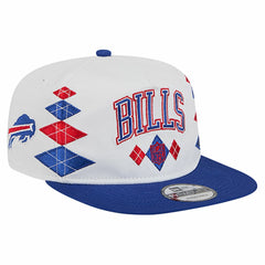 Buffalo Bills New Era Argyle 19TWENTY Adjustable Hat White - NFL
