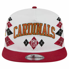 Arizona Cardinals New Era Argyle 19TWENTY Adjustable Hat White - NFL