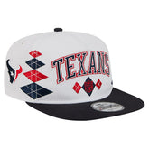 Houston Texans New Era Argyle 19TWENTY Adjustable Hat White - NFL