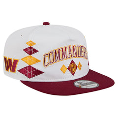 Washington Commanders New Era Argyle 19TWENTY Adjustable Hat White - NFL