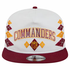 Washington Commanders New Era Argyle 19TWENTY Adjustable Hat White - NFL
