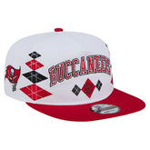 Tampa Bay Buccaneers New Era Argyle 19TWENTY Adjustable Hat White - NFL