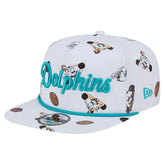 Miami Dolphins New Era Team Cheer 19TWENTY Snapback Hat White - NFL