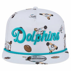 Miami Dolphins New Era Team Cheer 19TWENTY Snapback Hat White - NFL