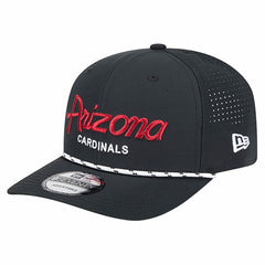 Arizona Cardinals New Era Script 9SEVENTY Adjustable Hat Black - NFL