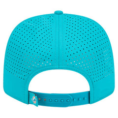 Miami Dolphins New Era Script 9SEVENTY Adjustable Hat Aqua - NFL