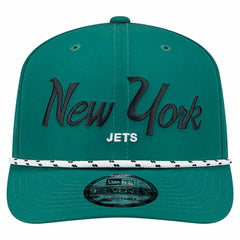 New York Jets New Era Script 9SEVENTY Adjustable Hat Green - NFL