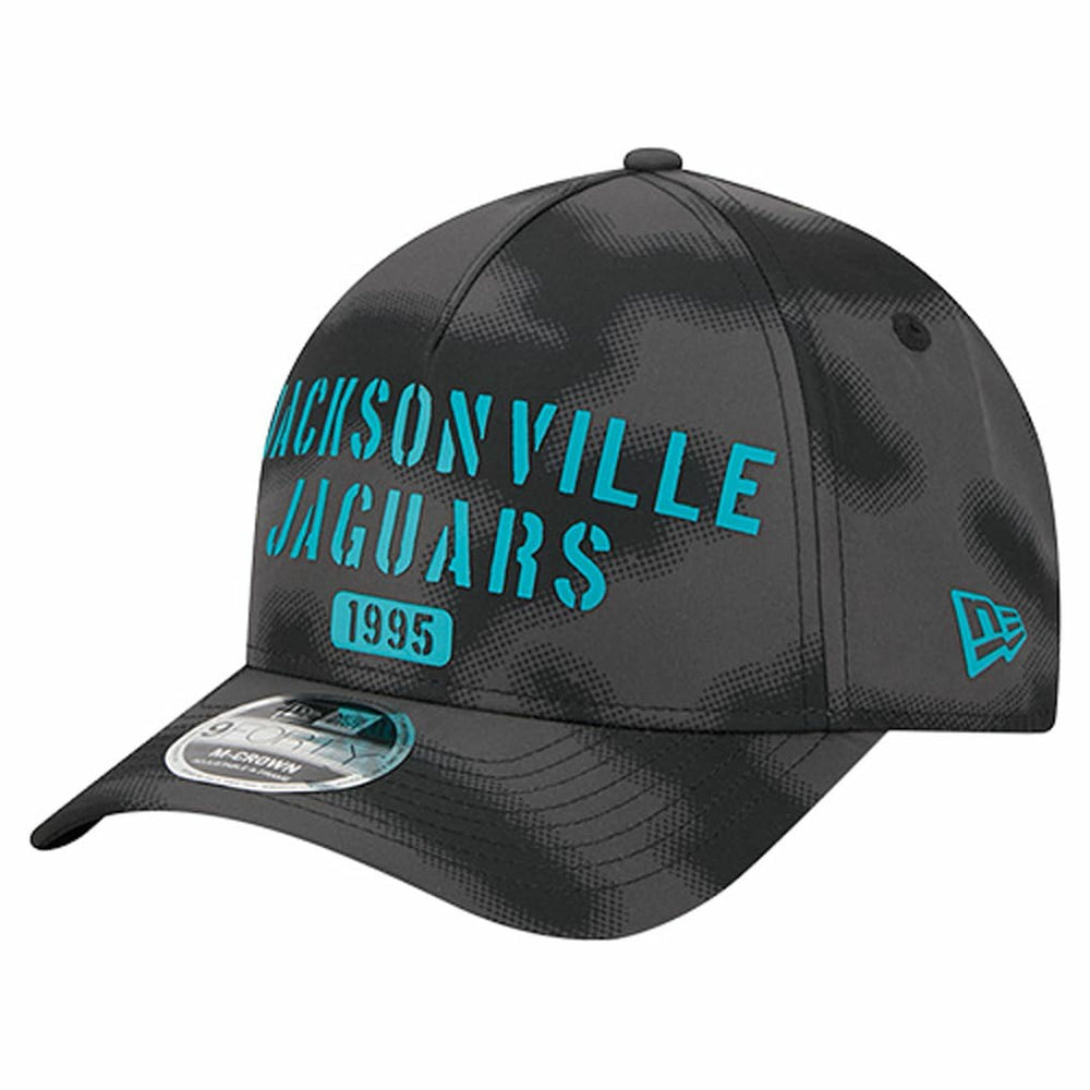 Jacksonville Jaguars New Era Halftone Camo 9FORTY Hat Gray - NFL