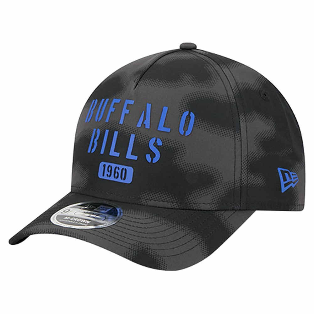 Buffalo Bills New Era Halftone Camo 9FORTY Hat Gray - NFL