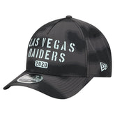 Las Vegas Raiders New Era Halftone Camo 9FORTY Hat Gray - NFL