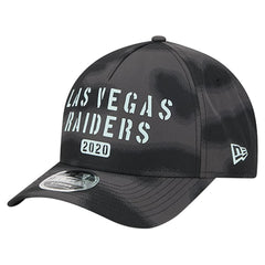 Las Vegas Raiders New Era Halftone Camo 9FORTY Hat Gray - NFL