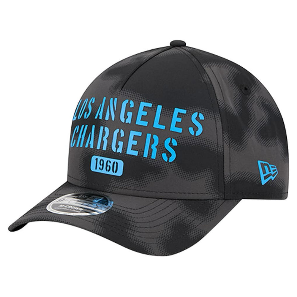 Los Angeles Chargers New Era Halftone Camo 9FORTY Hat Gray - NFL