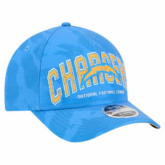 Los Angeles Chargers New Era Tie Dye Fade 9Forty M-Crown A-Frame Adjustable Hat Powder Blue - NFL