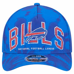 Buffalo Bills New Era Tie Dye Fade 9Forty M-Crown A-Frame Adjustable Hat Royal - NFL