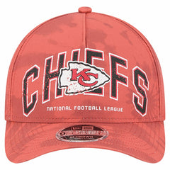 Kansas City Chiefs New Era Tie Dye Fade 9Forty M-Crown A-Frame Adjustable Hat Red - NFL