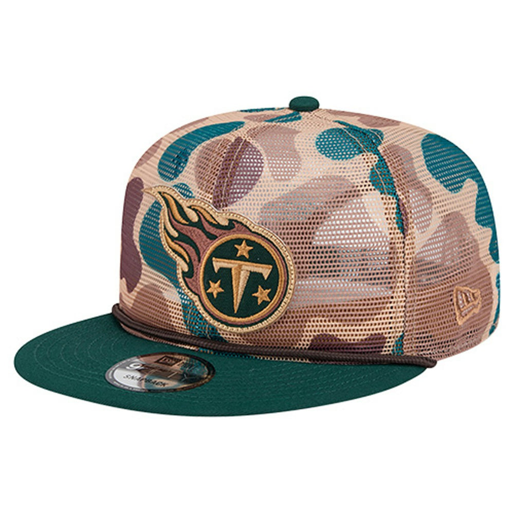 Tennessee Titans New Era Duck Camo 9FIFTY Snapback Hat Camo - NFL