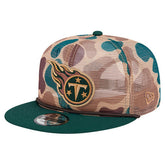 Tennessee Titans New Era Duck Camo 9FIFTY Snapback Hat Camo - NFL