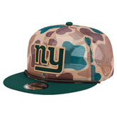 New York Giants New Era Duck Camo 9FIFTY Snapback Hat Camo - NFL