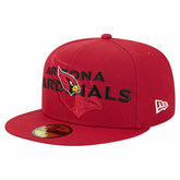 Arizona Cardinals New Era Overlap Wordmark 59FIFTY Fitted Hat Cardinal - NFL