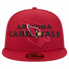 Arizona Cardinals New Era Overlap Wordmark 59FIFTY Fitted Hat Cardinal - NFL