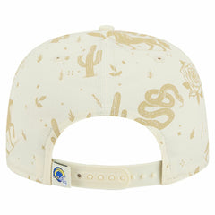 Los Angeles Rams New Era Desert Rose 19TWENTY Adjustable Hat Cream - NFL