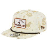 Las Vegas Raiders New Era Desert Rose 19TWENTY Adjustable Hat Cream - NFL