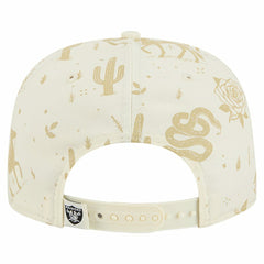 Las Vegas Raiders New Era Desert Rose 19TWENTY Adjustable Hat Cream - NFL