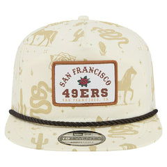 San Francisco 49ers New Era Desert Rose 19TWENTY Adjustable Hat Cream - NFL