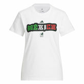 Adidas Mexico National Team Women's Jerseys Hook T-Shirts - White