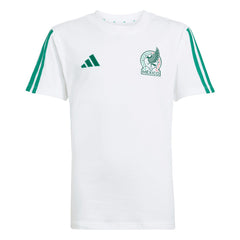 Adidas Mexico National Team Youth FIFA x World Cup Alphaskin T-Shirts - White