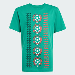 Adidas Mexico National Team Youth FIFA x World Cup Home T-Shirts - Green