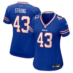 Dorian Strong Buffalo Bills Women's Team Game Jersey Royal - Nike