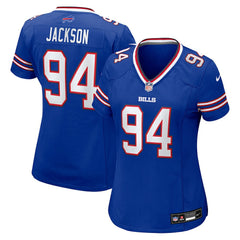 Landon Jackson Buffalo Bills Women's Team Game Jersey Royal - Nike