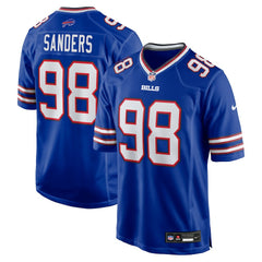 T.J. Sanders Buffalo Bills Team Game Jersey Royal - Nike