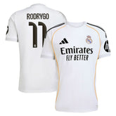 Adidas Rodrygo Real Madrid 2025/26 Home Replica Jerseys - White
