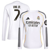 Adidas Vini Jr. Real Madrid 2025/26 Home Replica Jerseys - White