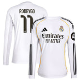 Adidas Rodrygo Real Madrid 2025/26 Home Replica Jerseys - White