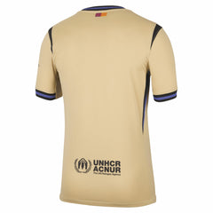Nike Barcelona 2025/26 Away Stadium Replica Jerseys - Gold