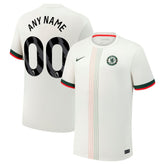 Nike Chelsea 2025/26 Away Replica Custom Jerseys - Cream