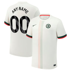 Nike Chelsea 2025/26 Away Replica Custom Jerseys - Cream