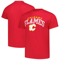 Calgary Flames - Champion Primary Logo T-Shirt Red