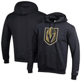 Vegas Golden Knights Champion Primary Logo 1-Hit Pullover Hoodie Black