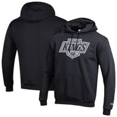 Los Angeles Kings - Champion Primary Logo 1-Hit Pullover Hoodie Black