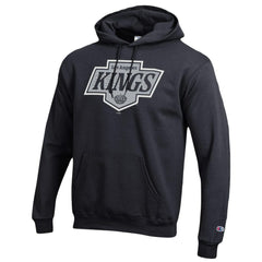 Los Angeles Kings - Champion Primary Logo 1-Hit Pullover Hoodie Black