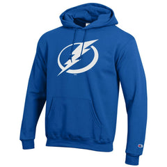 Tampa Bay Lightning - Champion Primary Logo 1-Hit Pullover Hoodie Blue