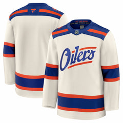 Edmonton Oilers - Fanatics Alternate Premium Jersey Light Beige