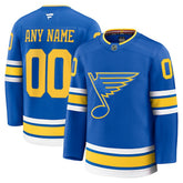 St. Louis Blues - Fanatics Home Premium Custom Jersey Blue