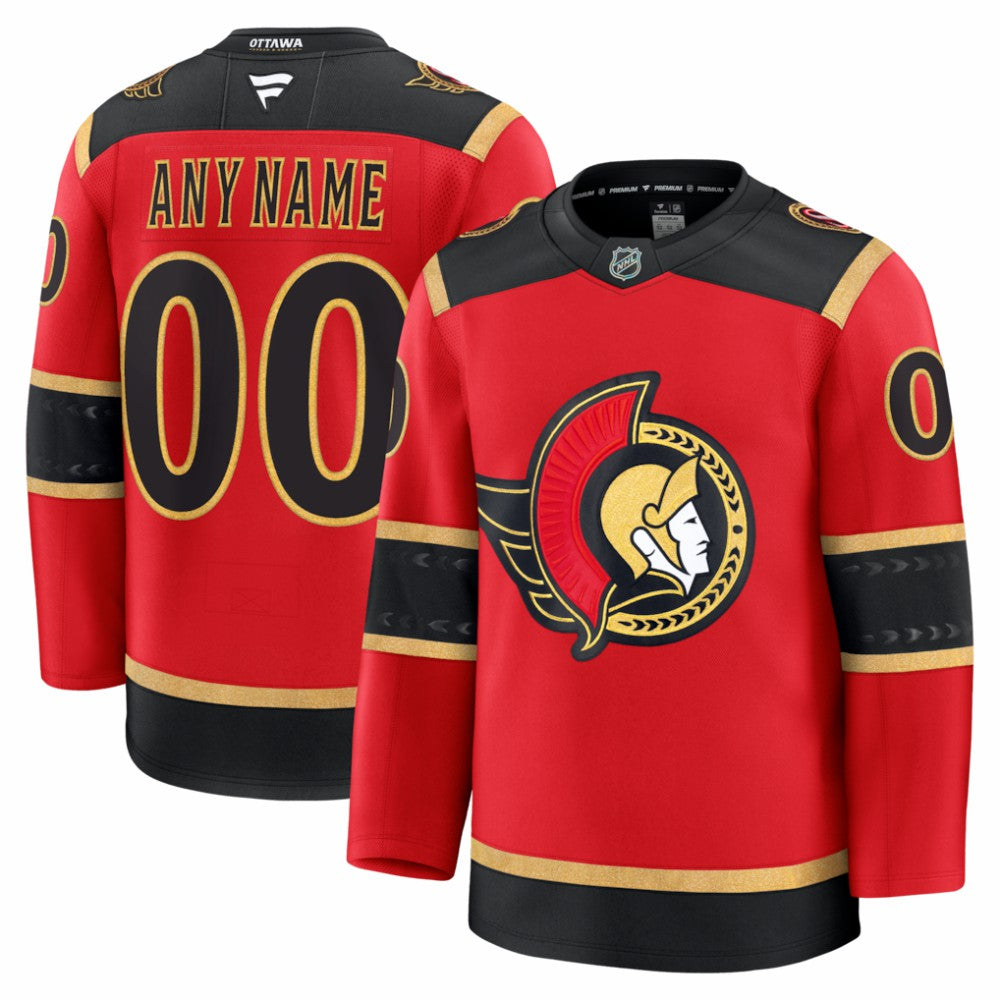 Ottawa Senators - Fanatics Alternate Custom Premium Jersey Red